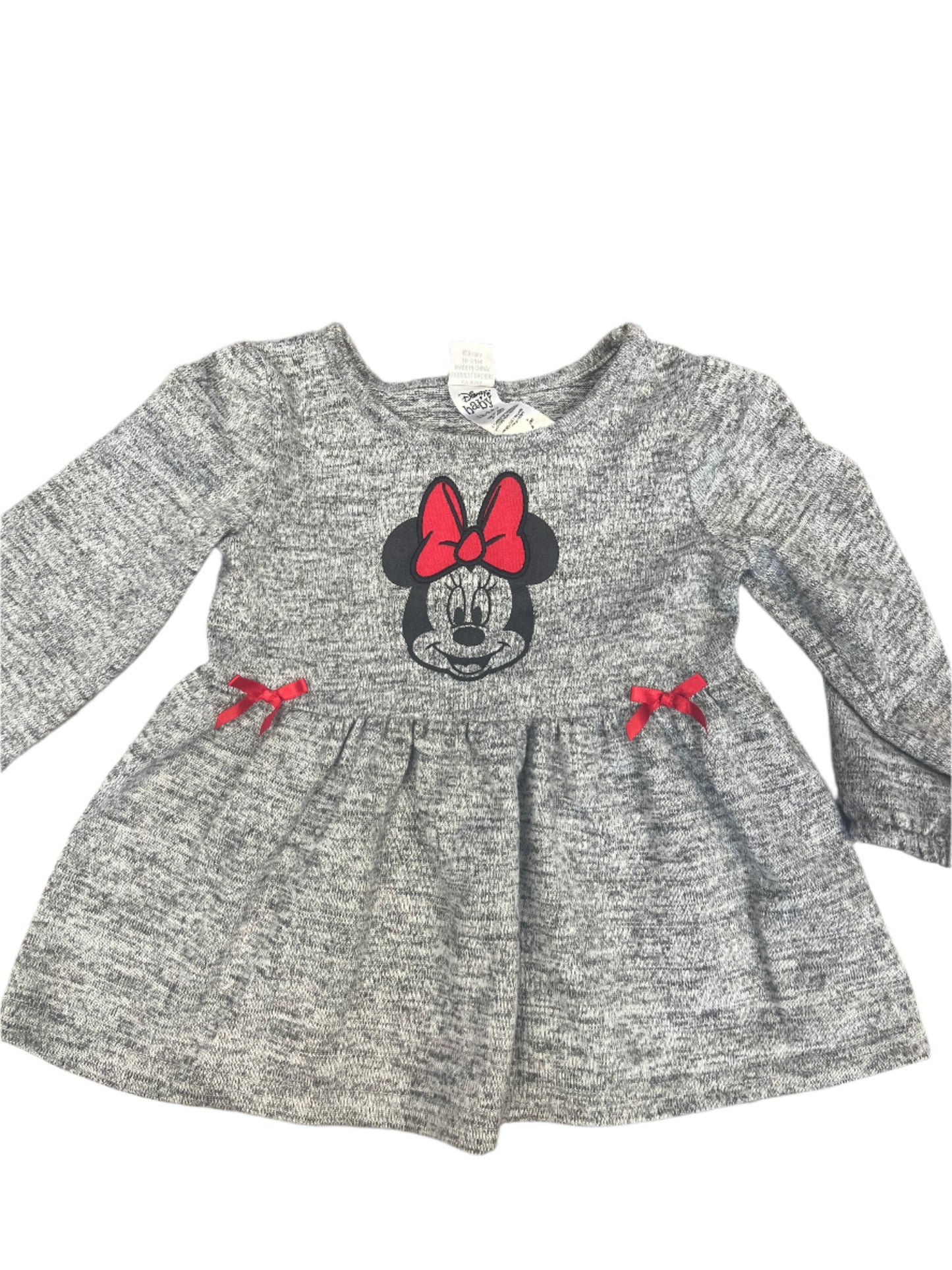 Chandail Manches Longues 18-24M Minnie Mouse
