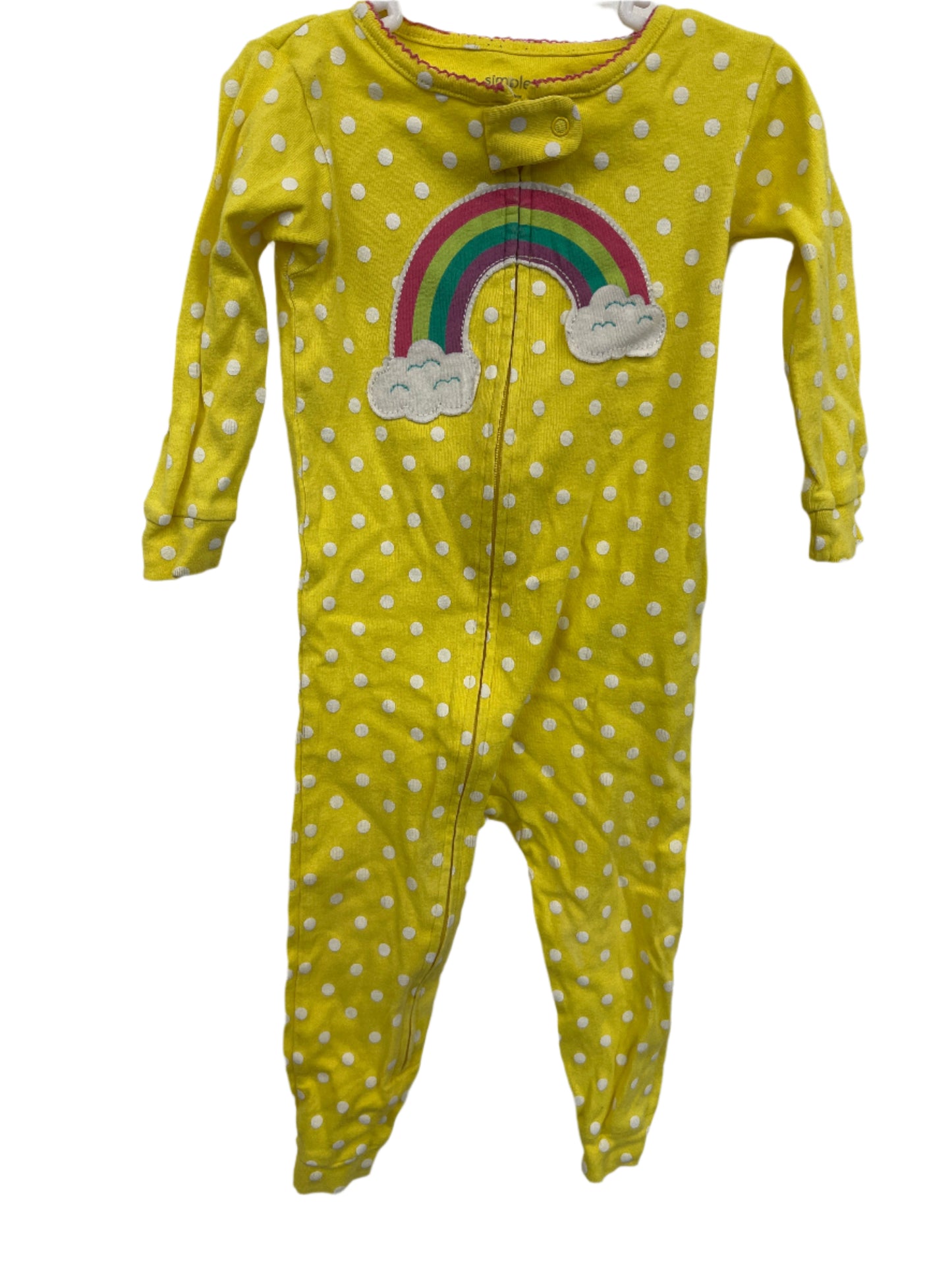 Pyjamas Jaune Simple Joys 18M