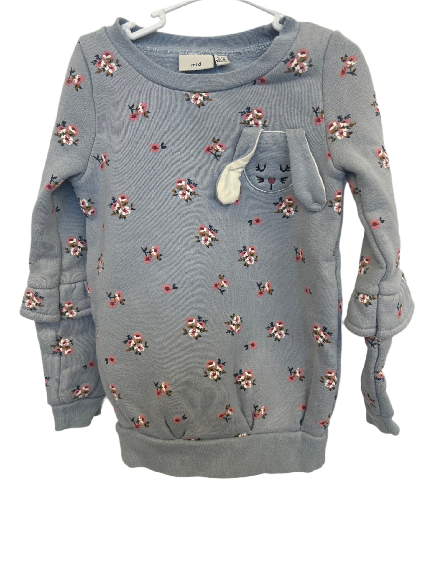 Robe Chandail Lapin 2-3T