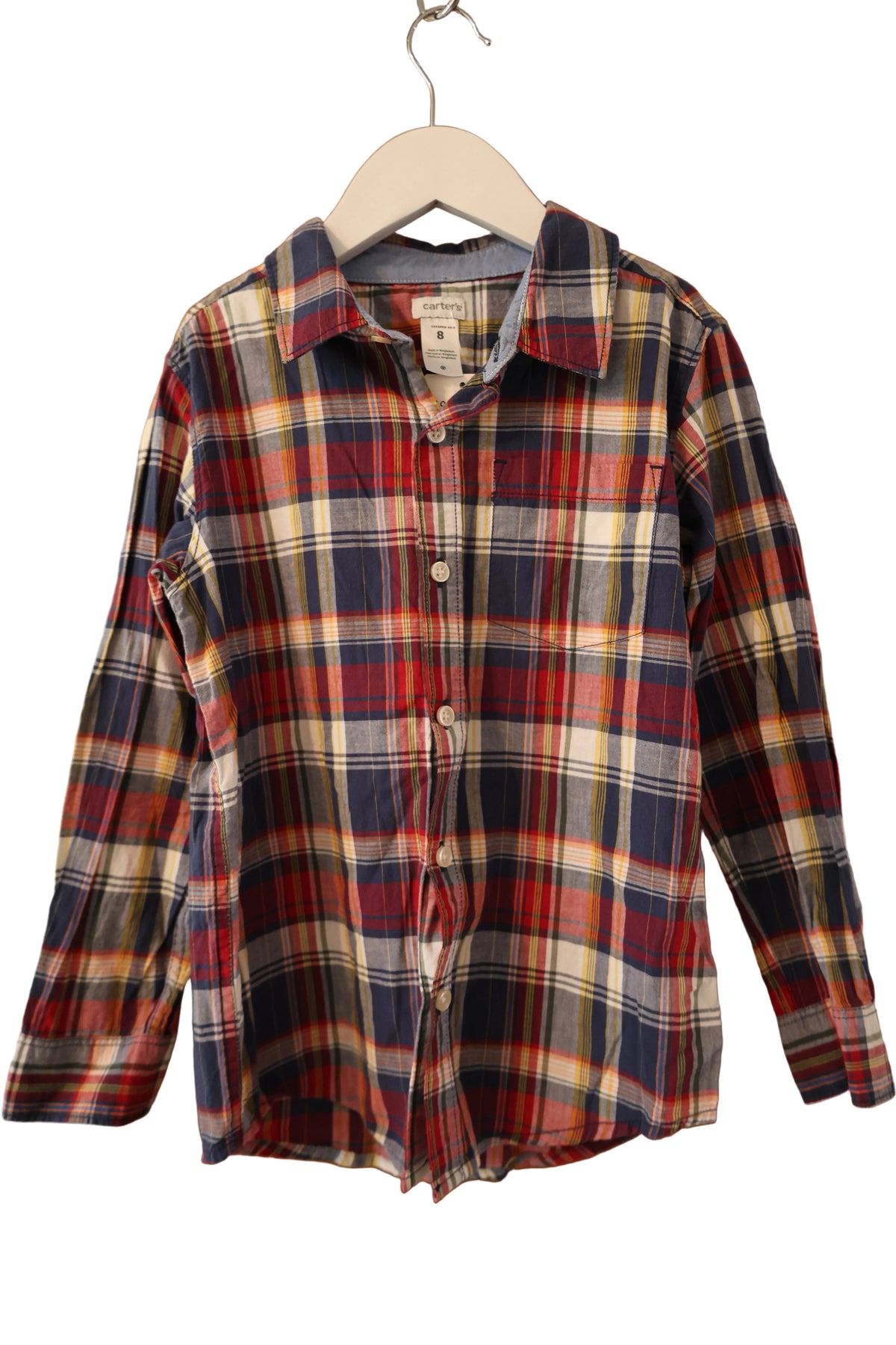 Chemise à manche longue Carter's 8 ans