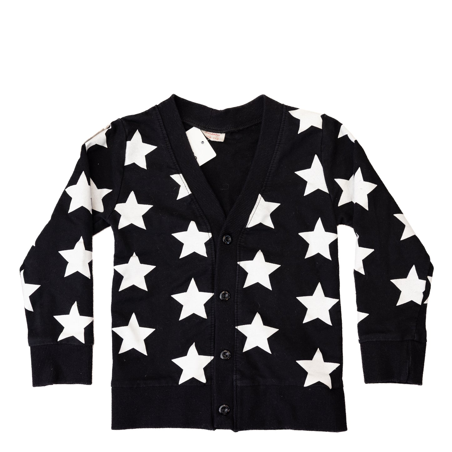 Cardigan noir à étoiles blanches – Taille 5T
