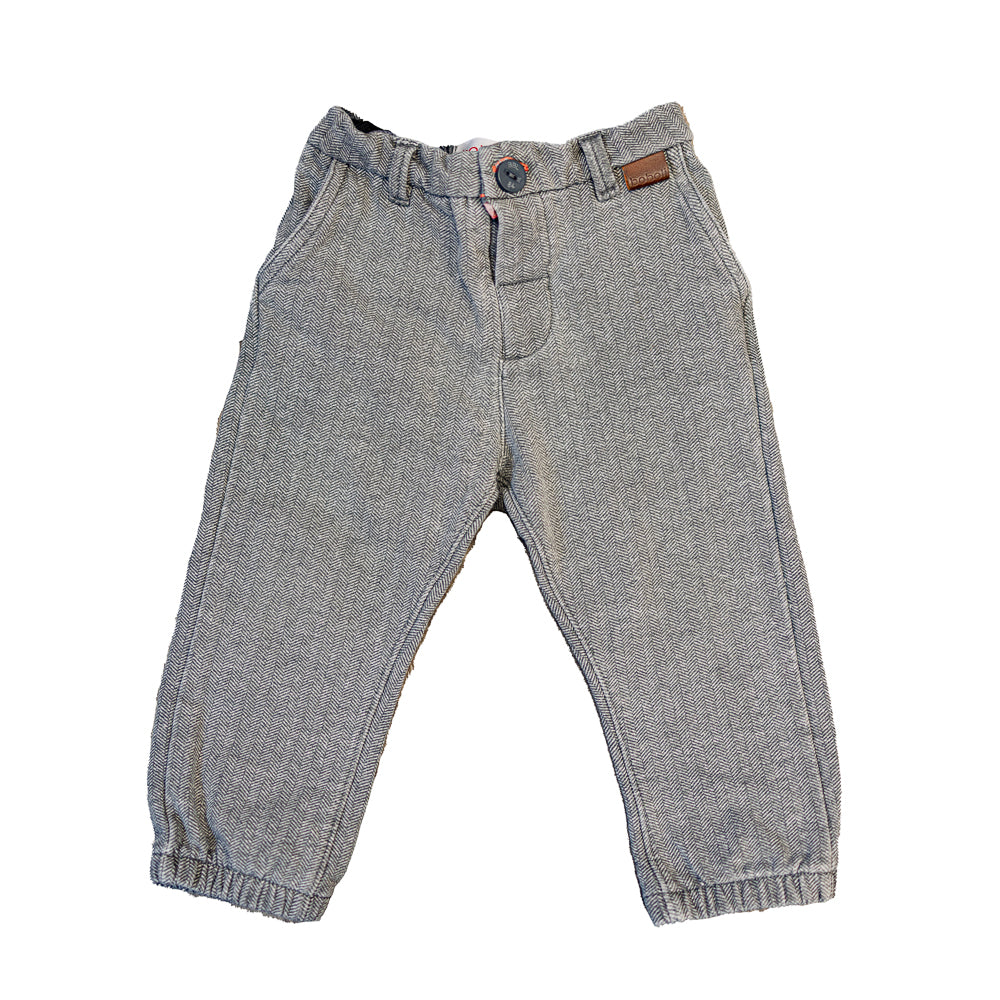 Pantalon gris chiné 12M
