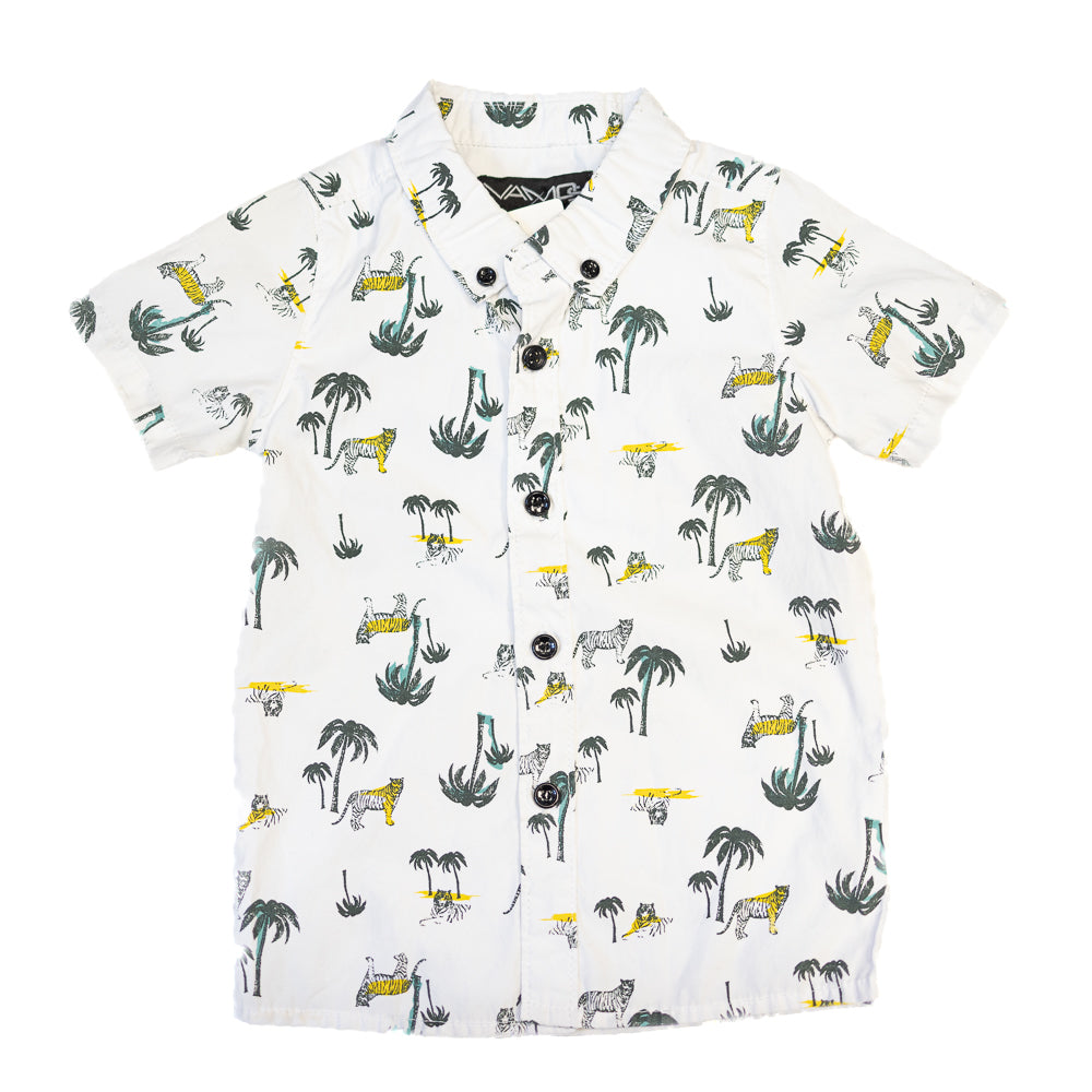 Chemise à carreaux rouge Tommy Hilfiger – 18M