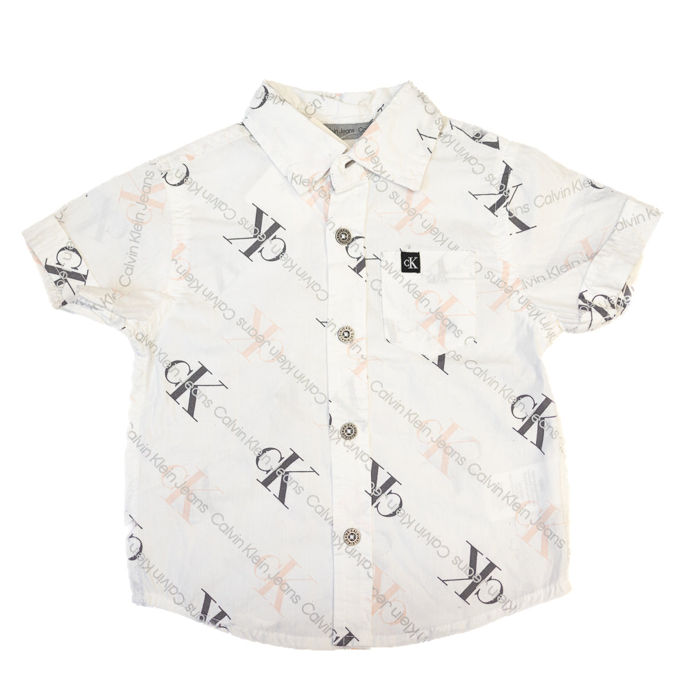Chemise logo Calvin Klein – 12M