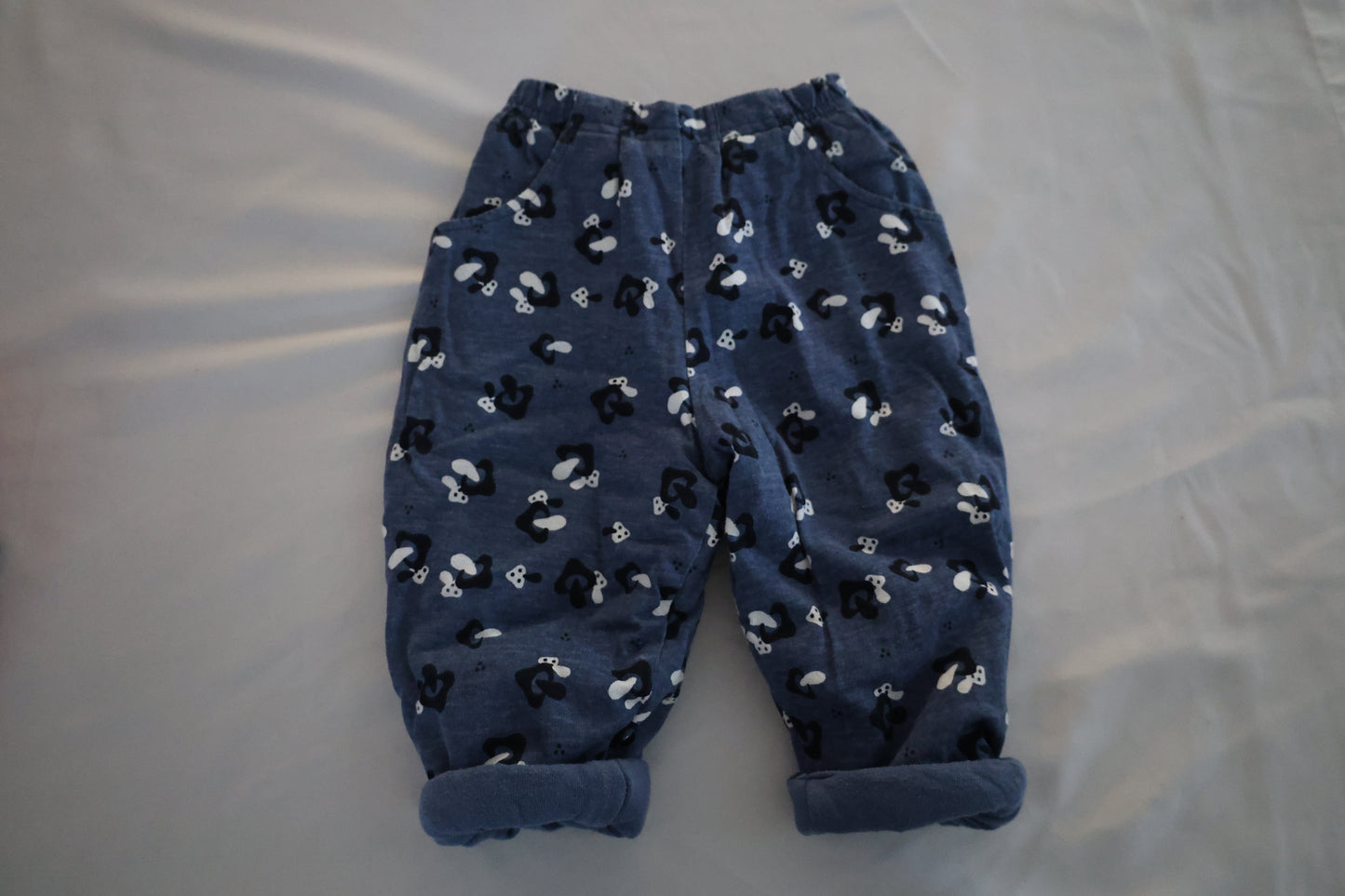 Pantalon peluche et tartine 3-6 mois