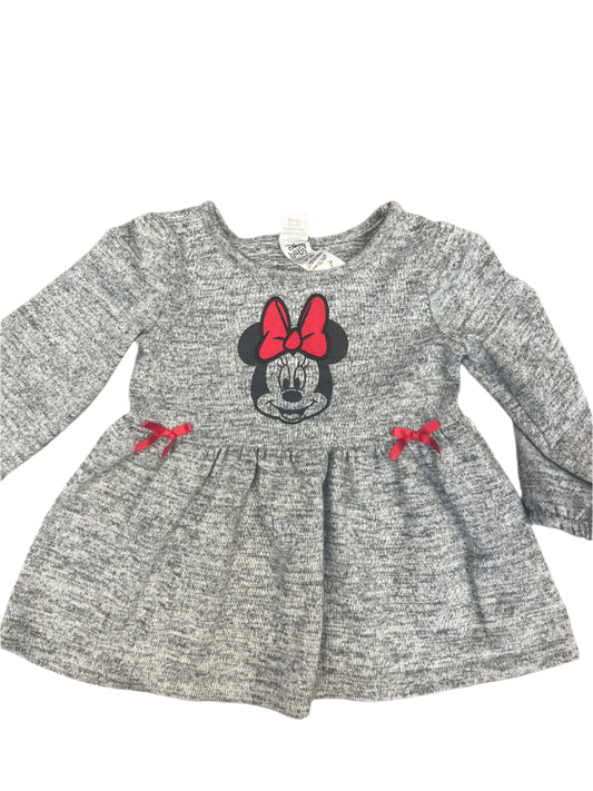 Chandail Manches Longues 18-24M Minnie Mouse