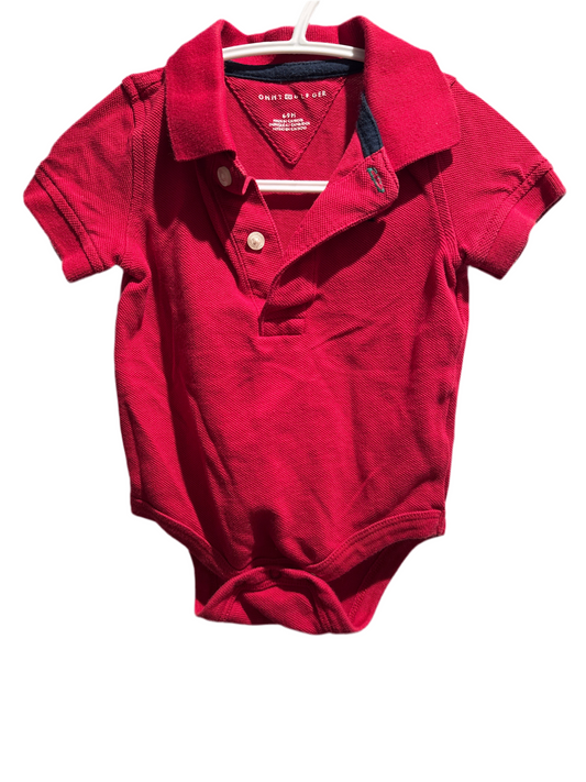Cache-couche rouge 6-9M