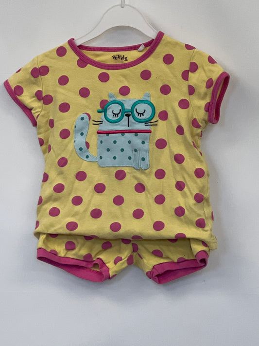 Pyjama 2-3T Pekkle - shorts