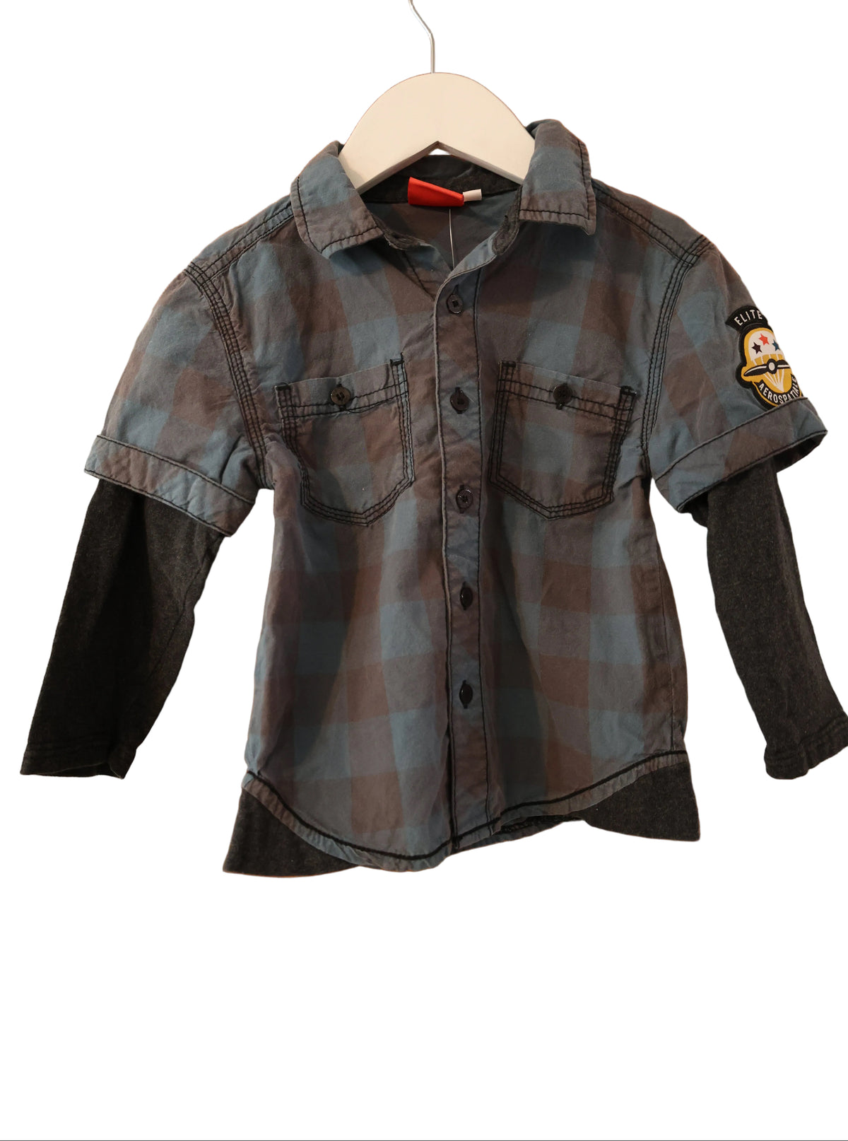 Chemise à manche longue Clément 4 ans