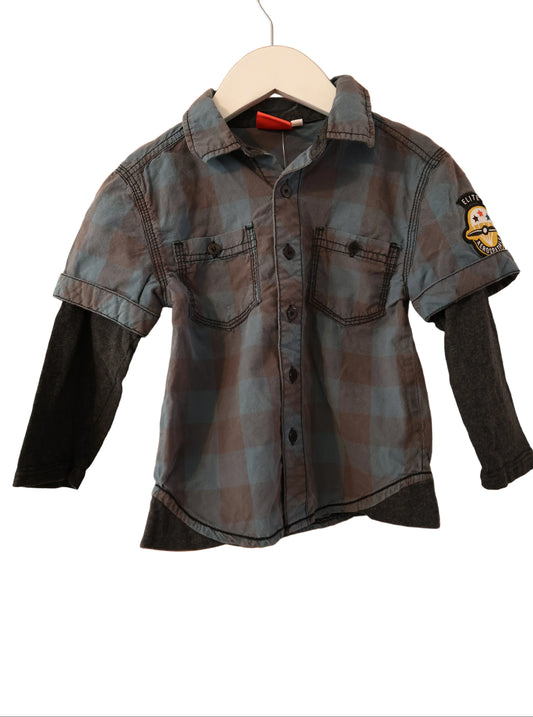 Chemise à manche longue Clément 4 ans