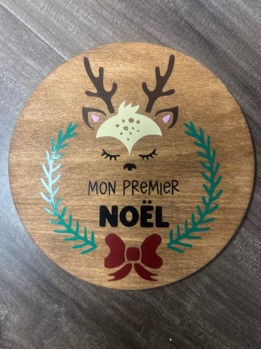 Rondelle mon premier noël