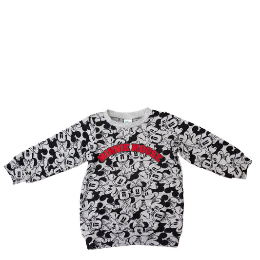 Chandail gris à motifs Minnie Mouse – Disney – 24M