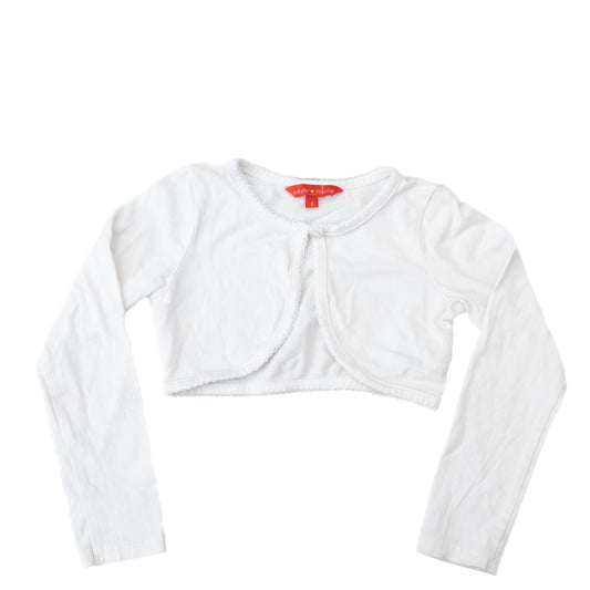 Boléro blanc en coton – César & Rosalie – Taille 3