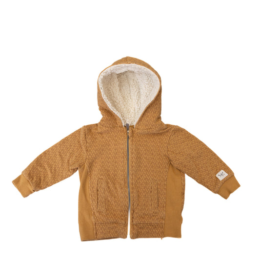 Manteau doublé mouton caramel – Gagou Tagou – 9M