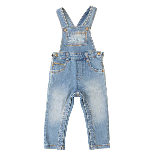 Salopette en denim bleu pâle – Souris Mini – 12-18M