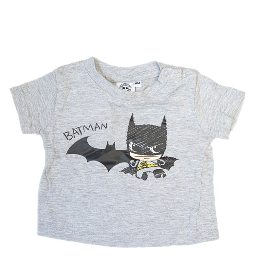T-Shirt Batman Gris 6M