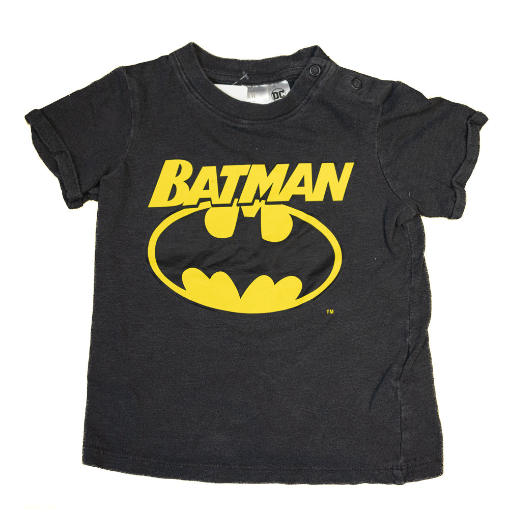 T-shirt Batman noire 12-18M