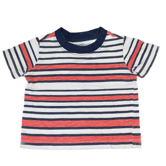 T-shirt rayé tricolore 12M