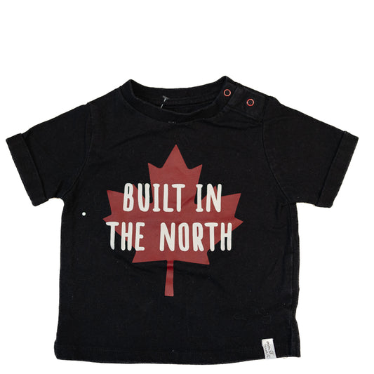 T-shirt Canada noir 12M