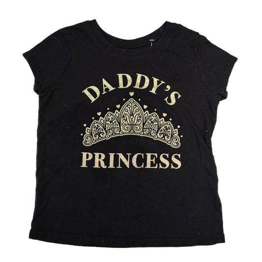 T-shirt noir princesse 3T