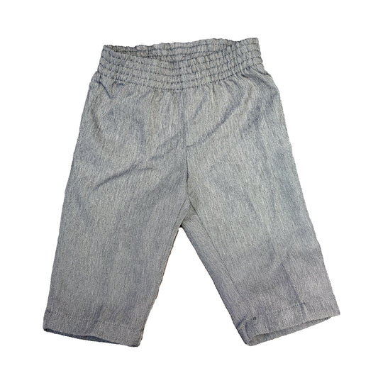 Pantalon gris pâle élastique 3-6M
