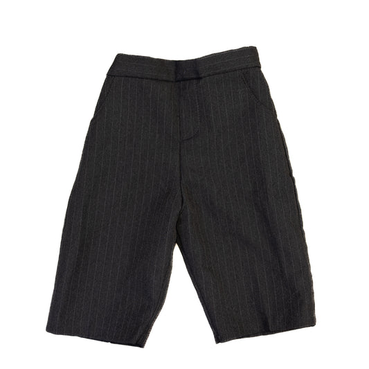 Pantalon rayé gris foncé 6M