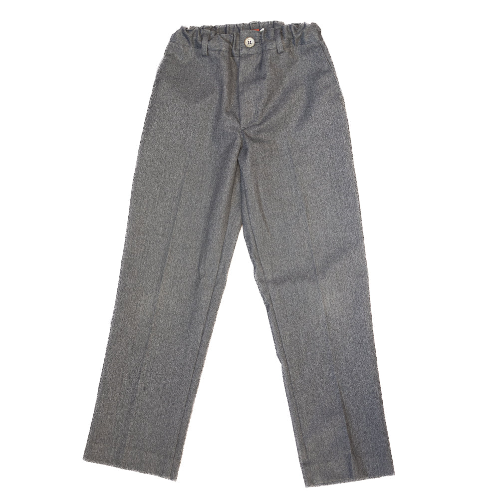Pantalon droit gris 8 Ans