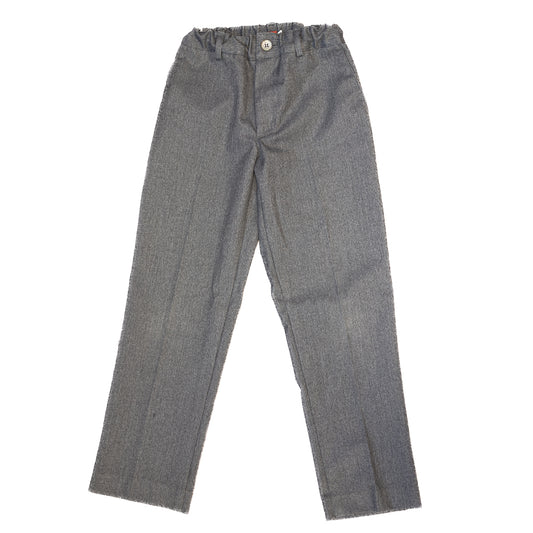 Pantalon droit gris 8 Ans