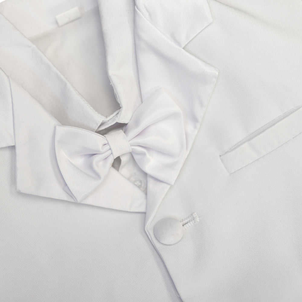 Habit de cérémonie blanc pour bébé 12M