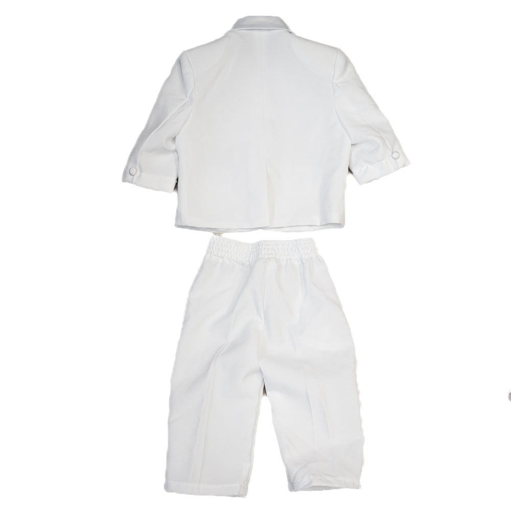 Habit de cérémonie blanc pour bébé 12M